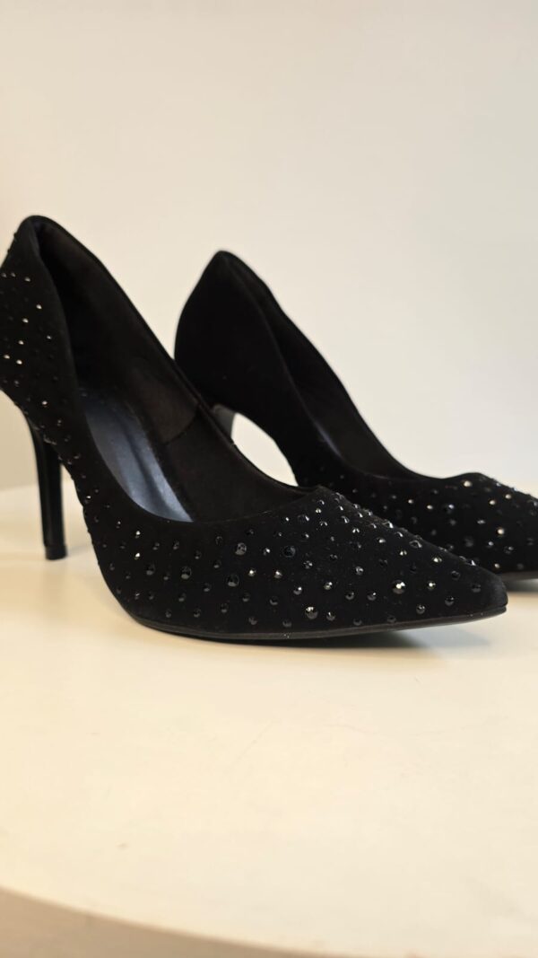 SCARPIN PRETO COM STRASS - Image 6