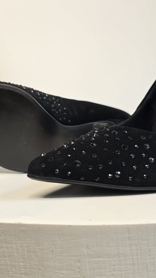 SCARPIN PRETO COM STRASS - Image 2