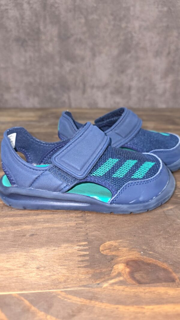 SANADÁLIA AZUL MARINHO/VERDE ADIDAS - BRECHÓ - Image 3